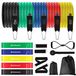 Set de 5 bandes de résistance pour fitness et entraînement