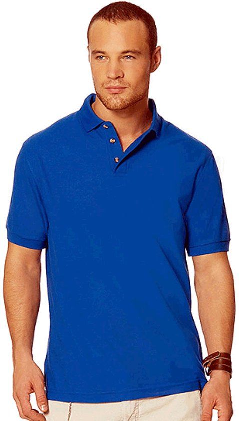 Lemon & Soda Lichtroze poloshirts voor heren - Lichtroze herenkleding - Werkkleding/casual kleding 2XL (44/56)