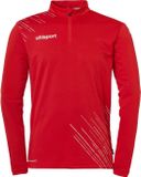 Uhlsport Score 26 Ziptop Kinderen - Rood / Wit | Maat: 116