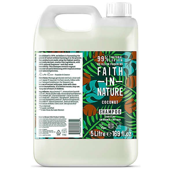 Faith In Nature Coconut Shampoo - Refill