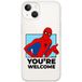 ERT GROUP mobiel telefoonhoesje voor Iphone 13 MINI origineel en officieel erkend Marvel patroon Spider Man 030 optimaal aangepast aan de vorm van de mobiele telefoon, gedeeltelijk bedrukt