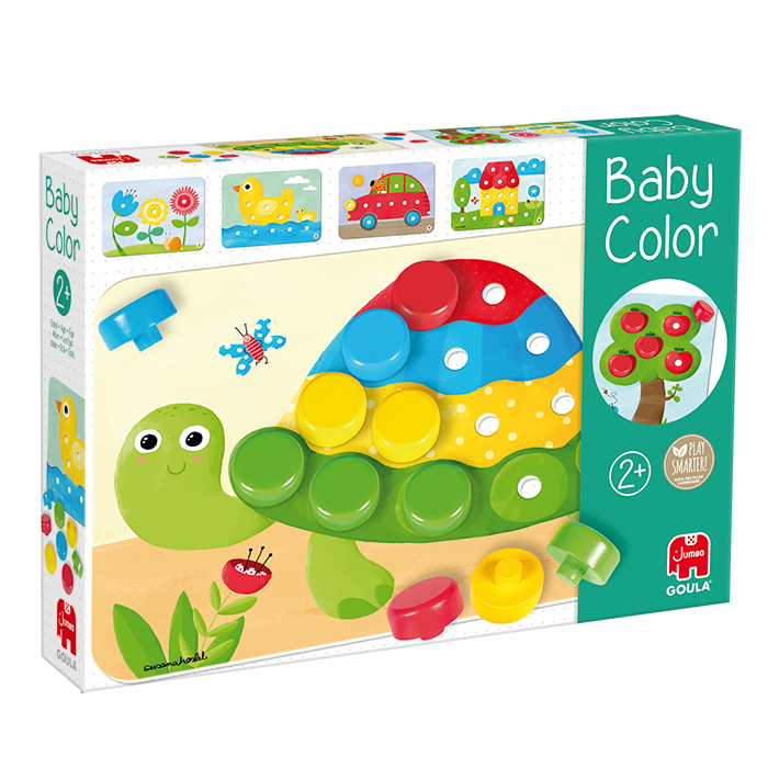 Jumbo Goula Baby Color Jumbo - Educatief speelgoed - Hout - Meerkleurig