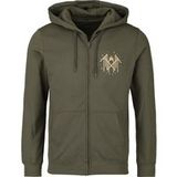 Sleep Token Vest met capuchon - Vessel Arch - S tot XXL - voor Mannen - olijf