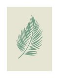 Komar Wandfoto - Winter Tropics Black Panther Palm Leaf - 30 x 40 cm