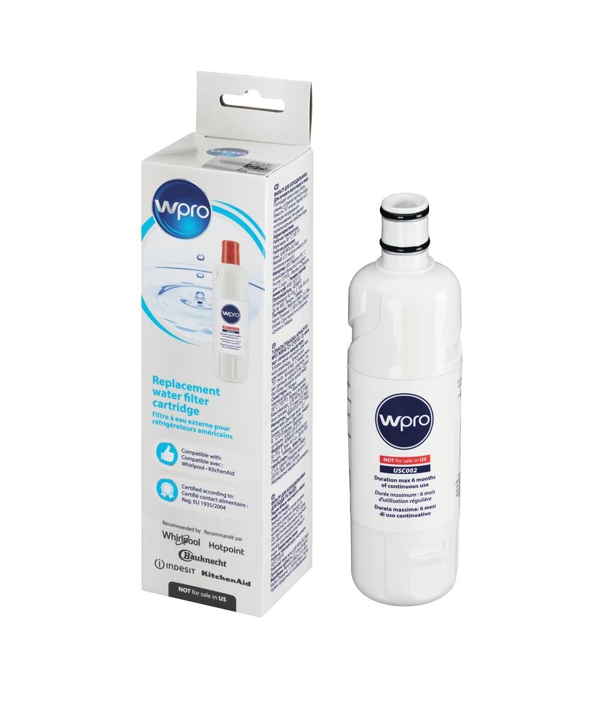 Wpro Bauknecht Waterfilter voor Koelkast - Wit - 1 stuk - SIDE BY SIDE BQ9I MO1L