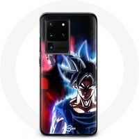 Maniacase Hoesje voor Samsung Galaxy S20 Ultra Anime Dragon Ball Goku en Jiren