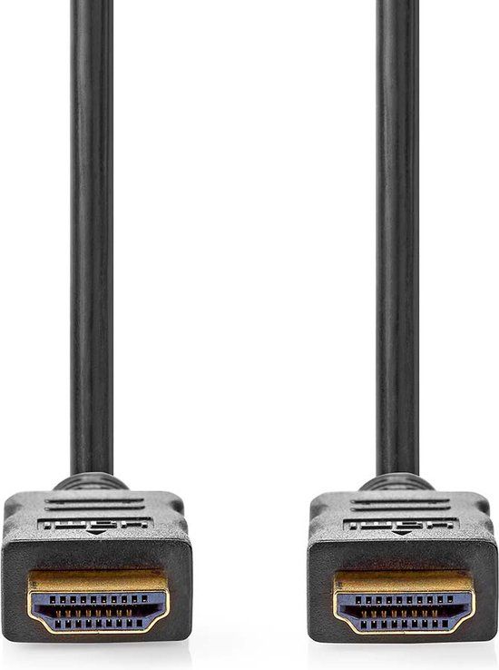 Nedis High Speed HDMI Cable - 1.5m - Black