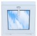 Lorac Sp. z o.o. PVC-raam wit 55x55 kantelbaar 550x550 naar boven openslaand dubbelglas nieuw