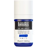 Liquitex 1959380 Professional Acrylfarbe Soft Body - Künstlerfarbe in cremiger deckender Konsistenz, hohe Pigmentierung, lichtecht & alterungsbeständig, 59ml Flasche - Ultramarinblau (Grünton)