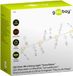 Goobay 57948 LED-lichtketting - Sneeuwvlokken - Warmwit - Timer
