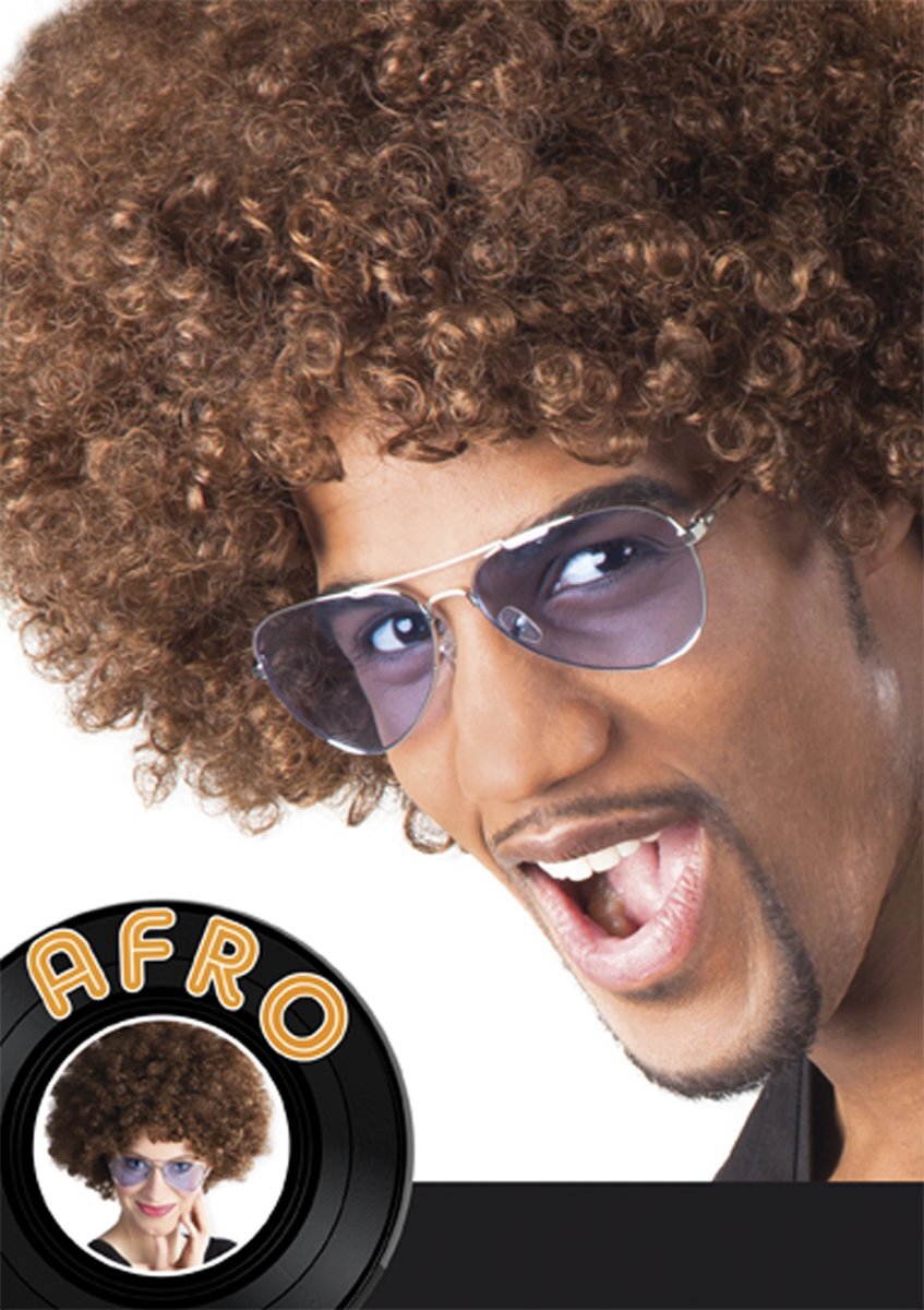 Boland Pruik Afro bruin