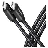 Axagon BUCM3-CM20AB USB-C kabel USB 3.2 Gen1 USB-C stekker 2 m Zwart