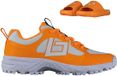 Brabo Tribute Hockeyschoenen + Slippers Junior Oranje - Wit Maat 39