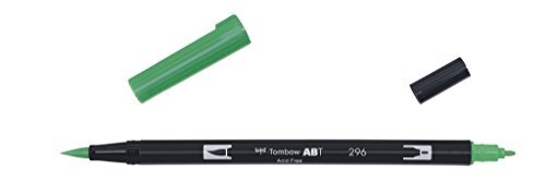 Tombow Dual penseel-296 – Dual Brush Pen, Groen