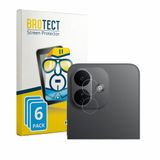 BROTECT - Screenprotector voor Xiaomi Redmi Note 17 Pro 5G (ALLEEN Camera Lens) - Folie Beschermfolie transparant 6 Stuks