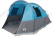 vidaXL Tente tunnel 4 personnes imperméable bleu