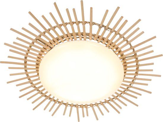 Anne Lighting LED Plafondlamp Ø50cm Liberty Bell - Wit - 12W - 3000K - Met dimfunctie