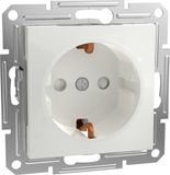 Schneider Electric Asfora Wandcontactdoos Wit 16A Randaarde Zonder Frame