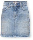 ONLY KOGSTELLA RHINESTONE SHORT SKIRT DNM AZG Meisjes Rok - Maat 128