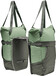 VAUDE TwinShopper Double Pannier - Green