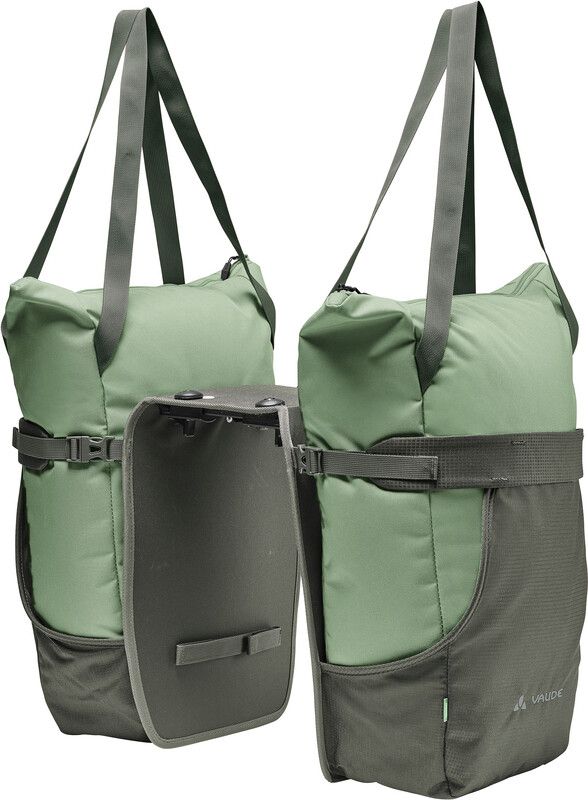 VAUDE TwinShopper Double Pannier - Green