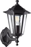 Brilliant Carleen Buitenlamp IP44 E27 Zwart