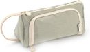Étui sans marque - Sac de rangement pour stylos - Organisation scolaire - Grande capacité avec poignée - 15 x 10 cm - Vert