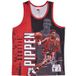 NBA Burst Mesh Tank No 33 Scottie Pippen Chibul Original Team Colors Homme Débardeur de basket-ball