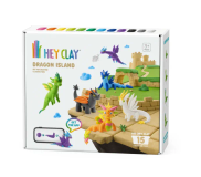 Hey Clay Dragon Island Set van 15 potjes