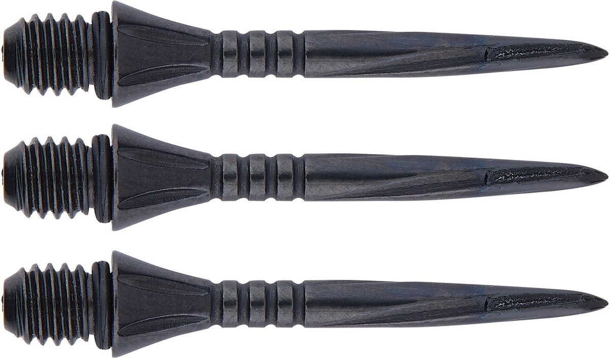 Unicorn Steel Dart Points Volute Converta Black 27 mm