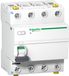 Schneider A9Z26463 aardlek-beveiligingsschakelaar iID, 4P, 63A, 500mA, type A, wit