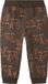 NAME IT Joggingbroek Kinderen Loose Fit Katoen Dierenprint Chocolate Brown