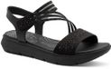 Jana Coshy Dames Sandaal 8-28771-46 001 H-breedte Maat: 36 EU