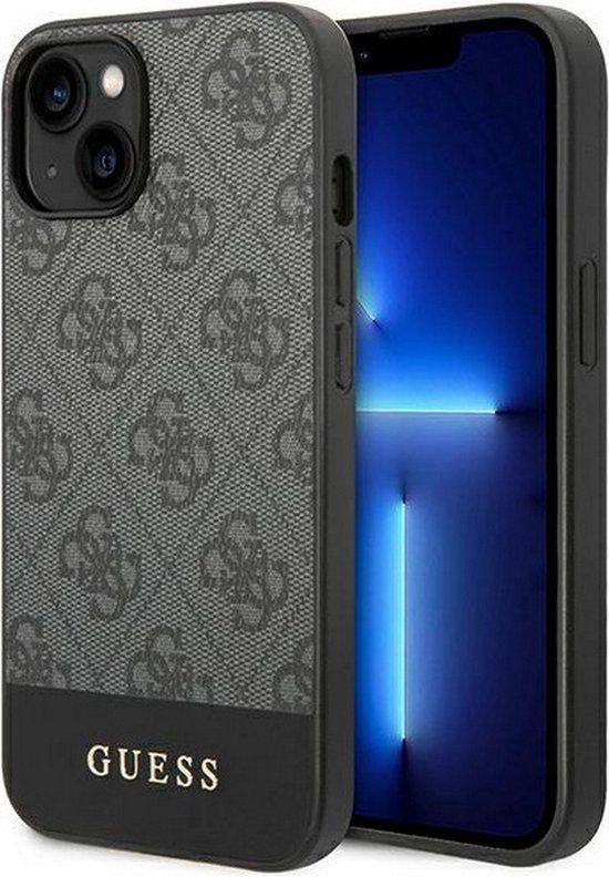 Guess 4G Stripe Back Case - Apple iPhone 13 Mini - Grey