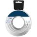 Eden pulse Staande ventilator, zwart/wit, met waterreservoir en verstuiver, ideaal voor terrassen, 125 x 43 x 40 cm
