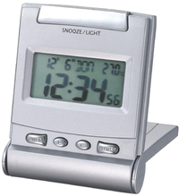 technoline Travelclock silver