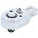 BGS technic KG Omschakelbare 6,3 mm (1/4") dopsleutelratel met 9x12 mm aansluiting