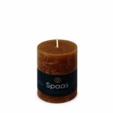 Spaas Rustieke Pillarkaars ± 35 branduren Cognac
