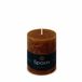 Spaas Rustieke Pillarkaars ± 35 branduren Cognac