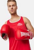 Lonsdale Boksshirt voor amateurs, singlet, rood, maat S