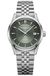 Raymond Weil Freelancer 2771-ST-52051 Horloge - Staal - Zilverkleurig - Groene Wijzerplaat - Ø 38 mm