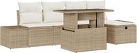 vidaXL Banc de jardin avec rangement en polyrésin