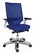 Topstar Bureaudraaistoel, 100% Trevira CS, blauw, één maat
