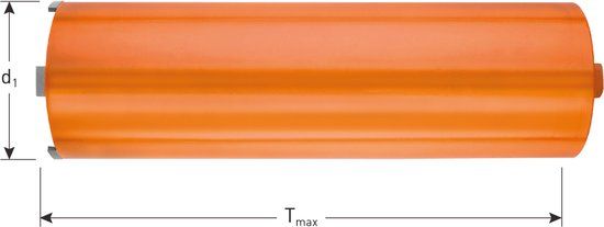 Rotec diamantboor, droog, M16, Ø35x300
