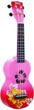 The Music Alliance Designer Series Soprano Uke - Hibiscus (Rouge Éclat)