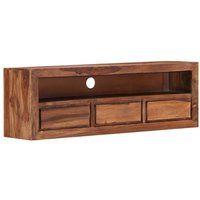 vidaXL Tv-meubel 120x30x40 cm massief sheeshamhout