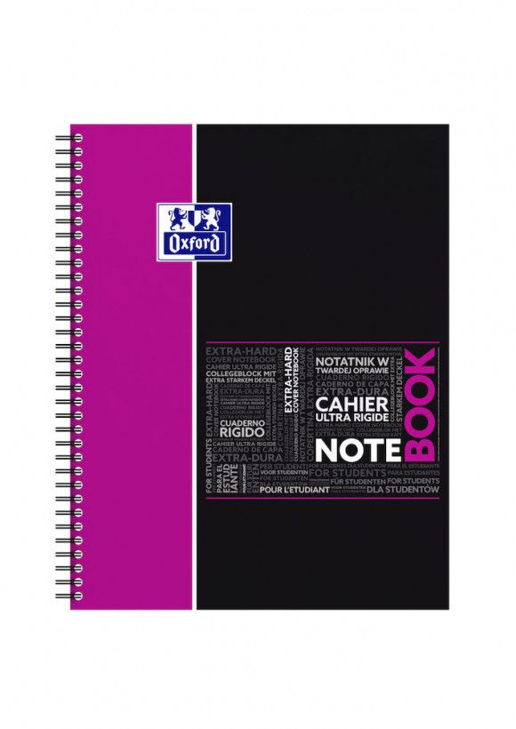 Oxford 400037407 Schrijfblokken & schriften blauw, grijs, roze