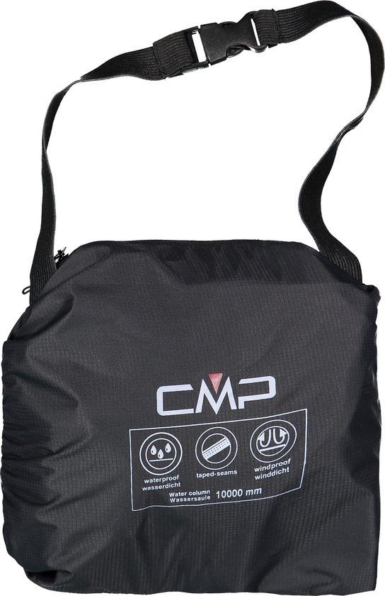 CMP Ripstone Regenbroek Heren Zwart Maat XS