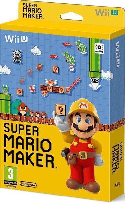 Nintendo Super Mario Maker + Artbook Nintendo Wii U