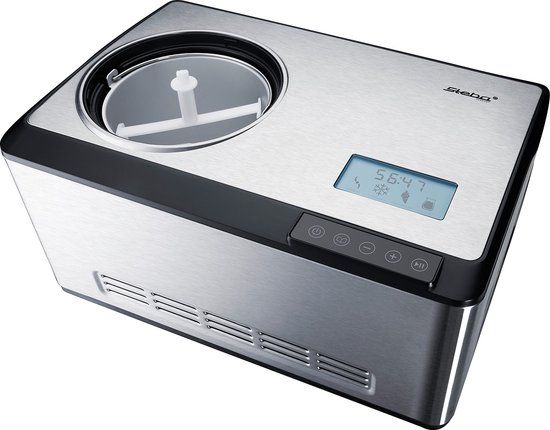 Steba IC180 - Roomijsmachine - 2 liter - RVS - BPA vrij